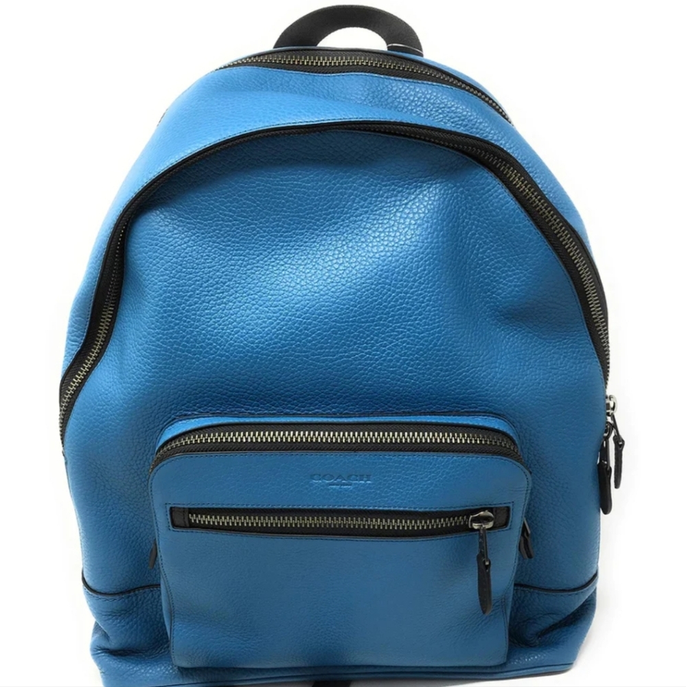Coach Leather Backpack - Picture 2 of 4